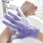 1 шт. фиолетовый Многофункциональный нейлоновые перчатки для уборки волшебное средство для мытья посуды для Кухня хозяйственные перчатки для мытья посуды перчатки для купания