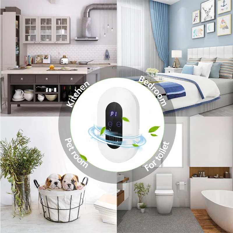 

Portable Ozone Generator Air Purifier Smart Formaldehyde O3 Purifier Household Air Cleaner Oxygen Generator Sterilization