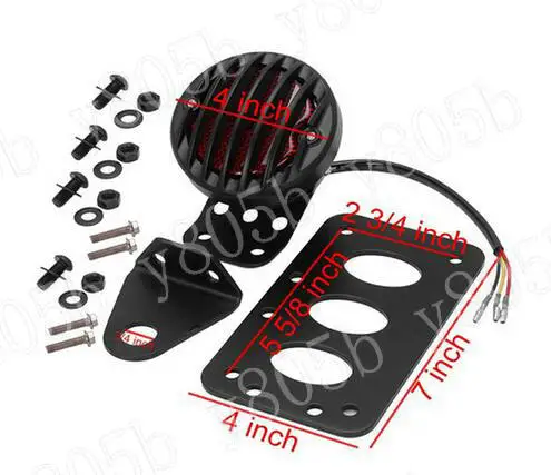 Металлический боковой кронштейн для номерного знака Suzuki Boulevard C50 Volusia 800 C90 M109R C109