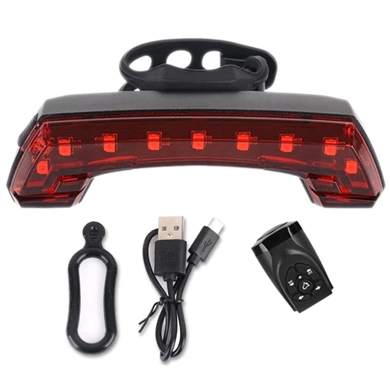 

Горный велосипед зарядка через USB для верховой езды рулевого управления хвост светильник со звуковым сигналом дистанционного Управление р...