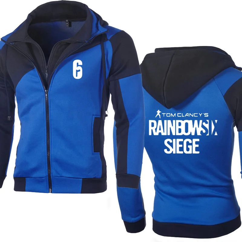Rainbow six siege толстовка мужская куртка с капюшоном весна осень Wram куртка на молнии мужская толстовка с капюшоном в стиле хип-хоп Harajuku мужская одежда