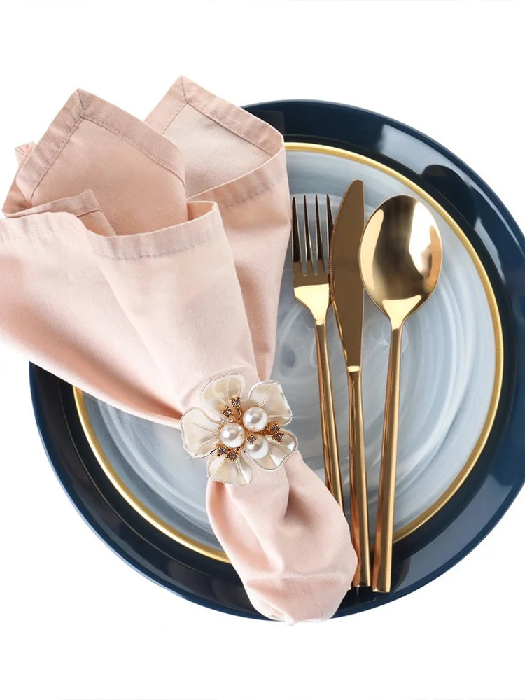 Элегантный держатель с жемчугом кольца золотые крестины простая пряжка для