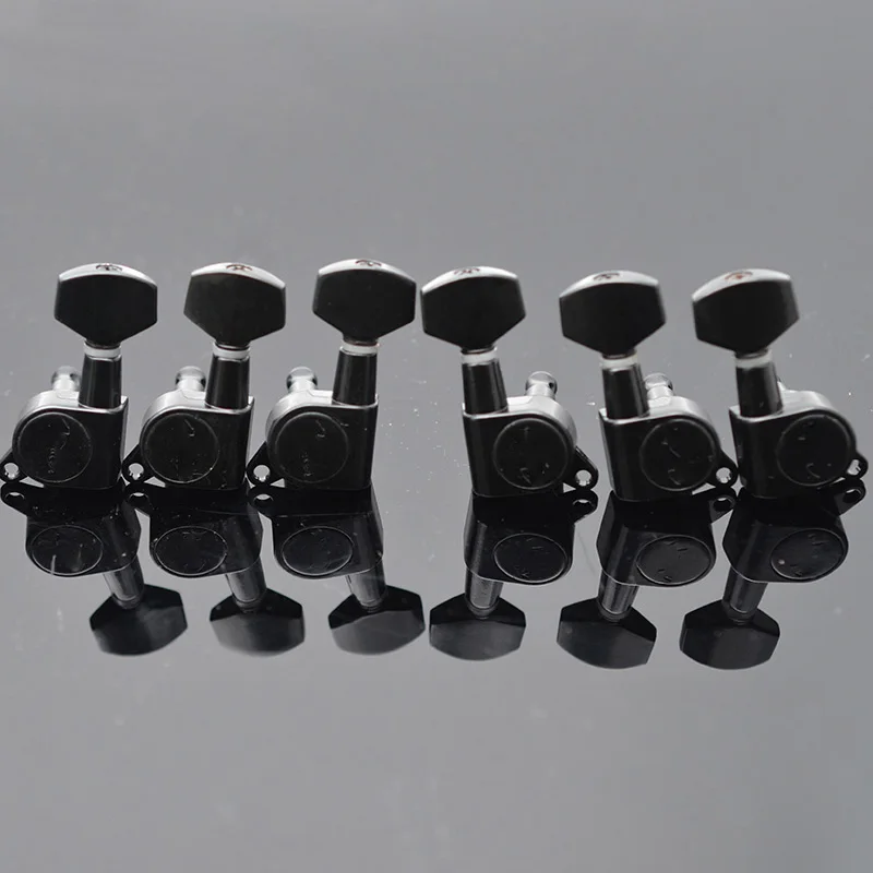 kostenloser versand gitarre versiegelt kleine peg tuning pegs tuner mechaniken für akustische elektrische gitarre gitarre teile mit logo free glo