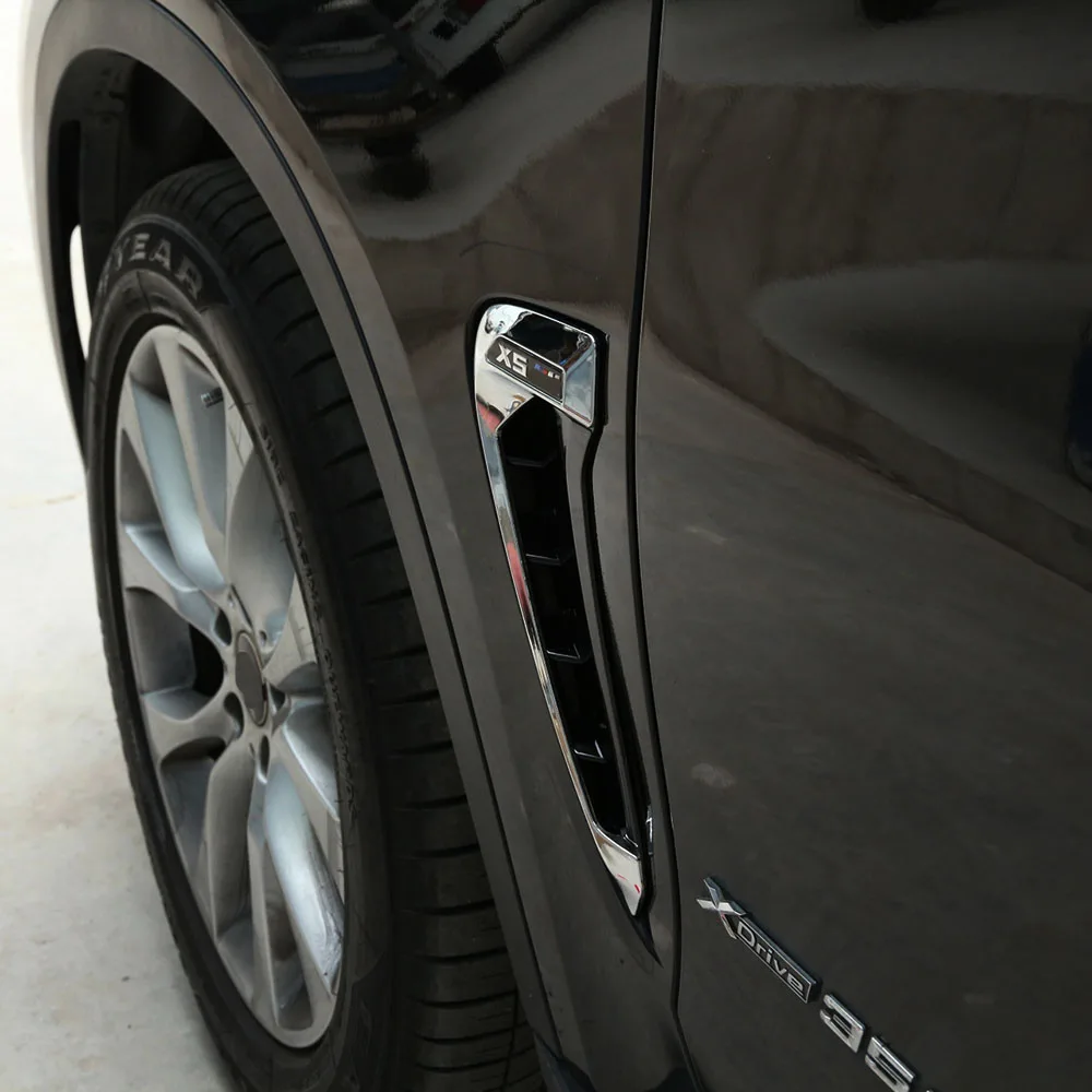 Декоративные 3D наклейки с изображением акулы сбоку крыла вентиляционного