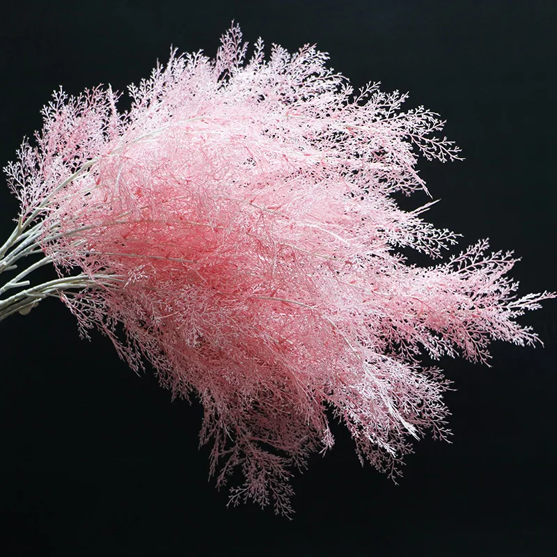 

Artificial Flowers Fake Plants Leaves DIY Wedding Decoration Backdrop Home Decoration Accessories Pink-Colored