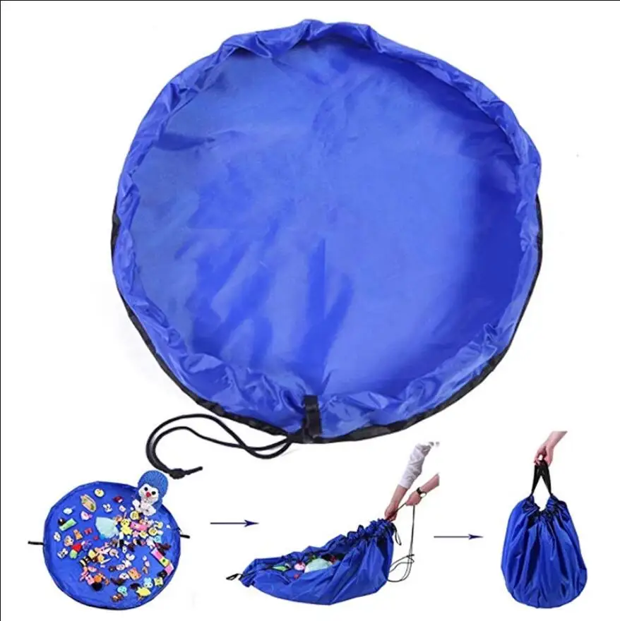 

New Portable Fast Storage Bag Child Toys Game Toy Beam Brick Pocket Large Practical Waterproof Portable Organizer Bag
