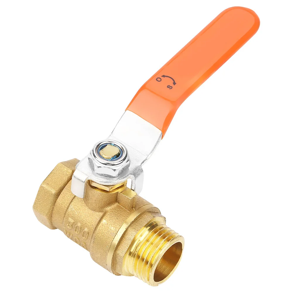 

Brass Pipe Ball Valve Male and Female Thread 1/2"BSP DN15