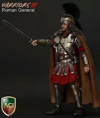 [Только накидка] 1:6 плащ из древнего солдата римского генерала Расселла с меховым