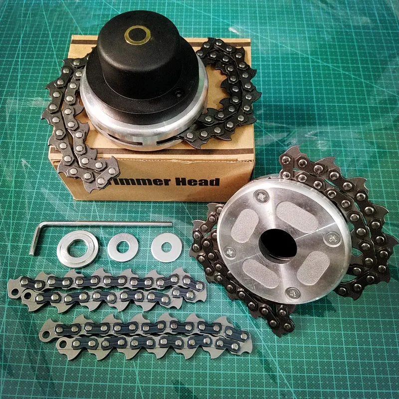 Универсальная цепная косилка триммерная головка для триммера садовая щетка