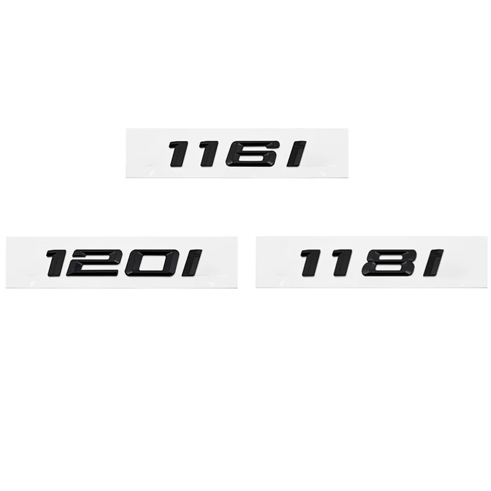 3D наклейка 116i 118i 120i 125i 130i 135i значок с номером для BMW 1 серии E81 E82 E87 E88 F20 F21 |