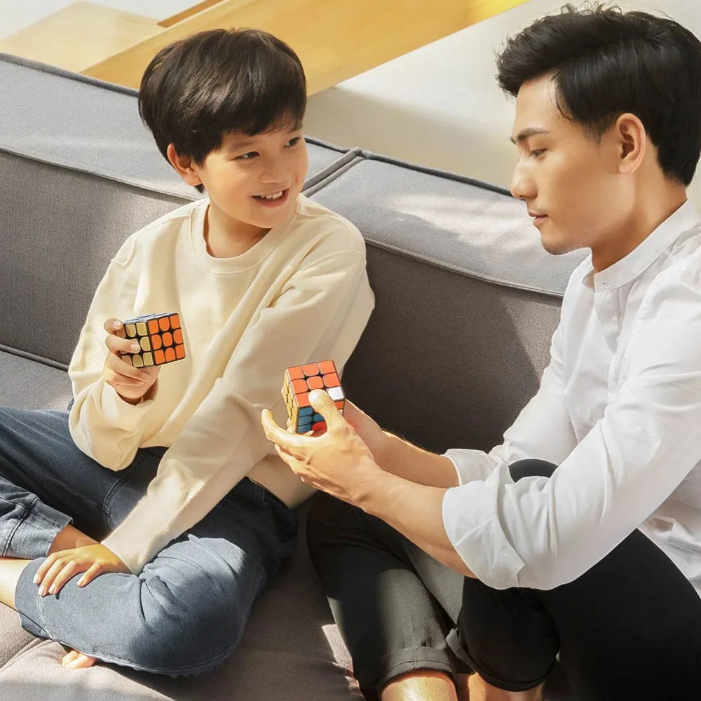 Оригинальный Умный кубик Xiaomi Mijia Bluetooth5.0 магнитный квадратный магический куб