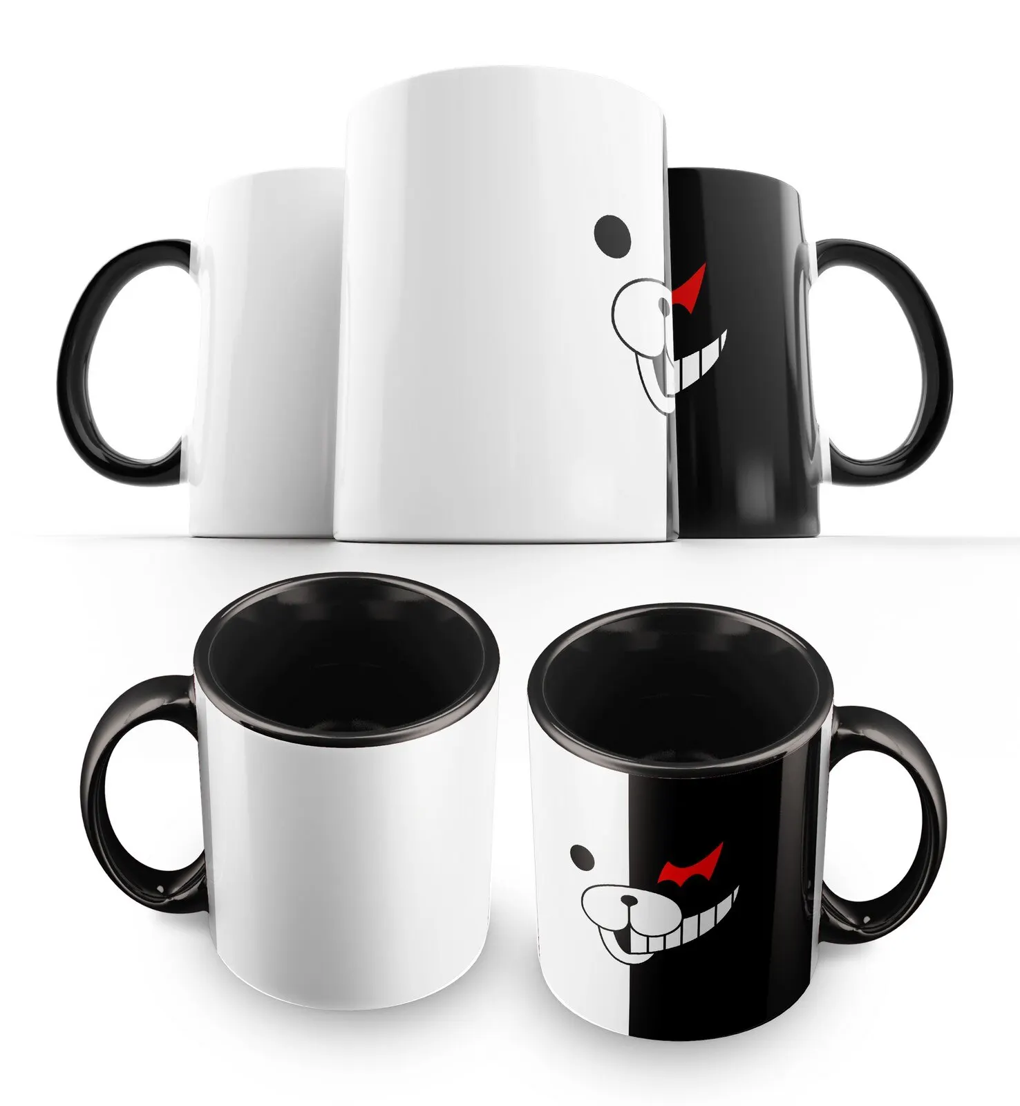 Кружка для кофе чая: школа отчаяния (Монокума аниме манга Monokuma Danganronpa) - 2145-102 | Дом и