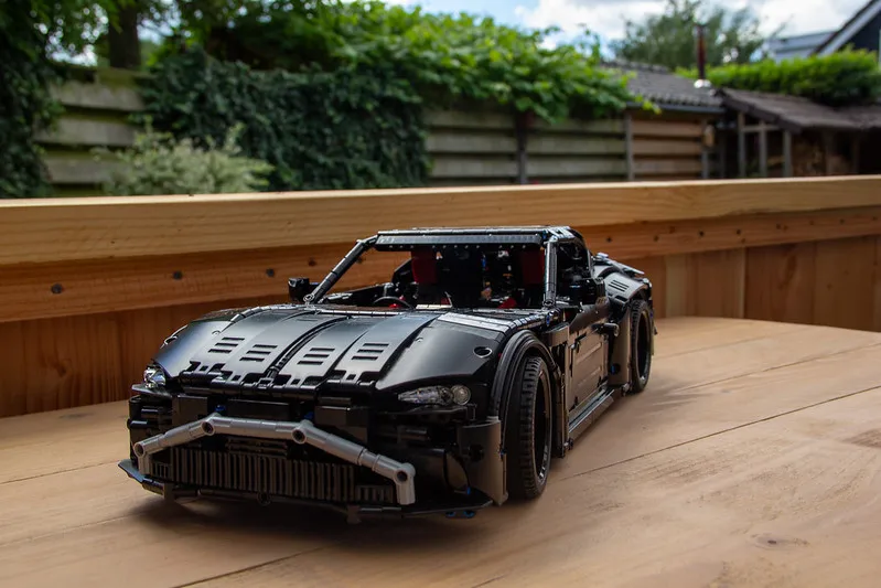 

Мелкие частицы спортивный автомобиль здание Мпц автомобиля V8 двигателя статический Aston сборная игрушка модель для мальчиков, подарок на де...