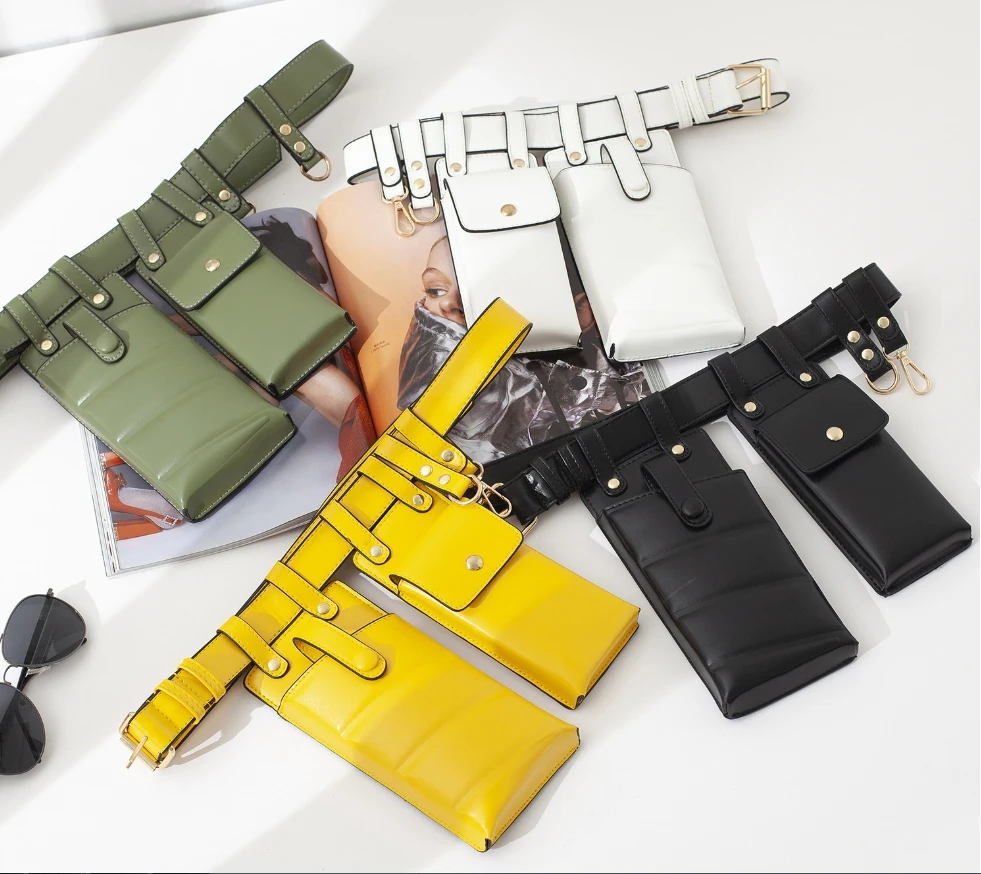 Поясные сумки для женщин однотонные поясные нагрудная поясная сумка Женский