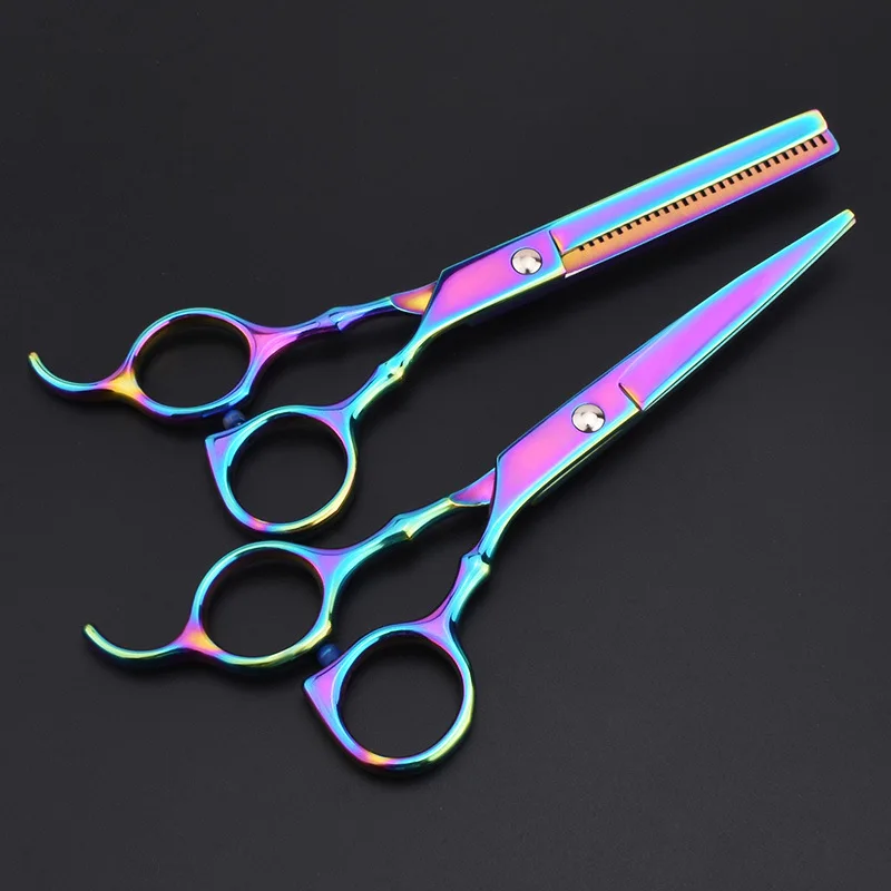 Professional Stainless Steel 1 Pcs Hair Cutting Shears Hairdresser Scissors Cut Hair Scissors Haircut Scissors Thinning Barber