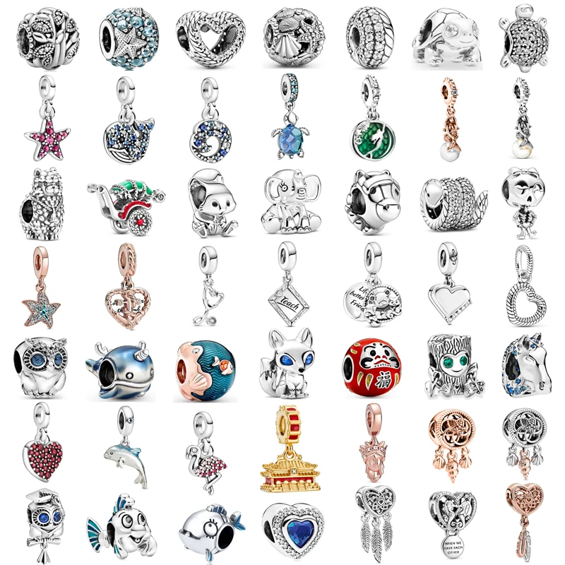 Новые модные очаровательные оригинальные бусины из коллекции морских и земных