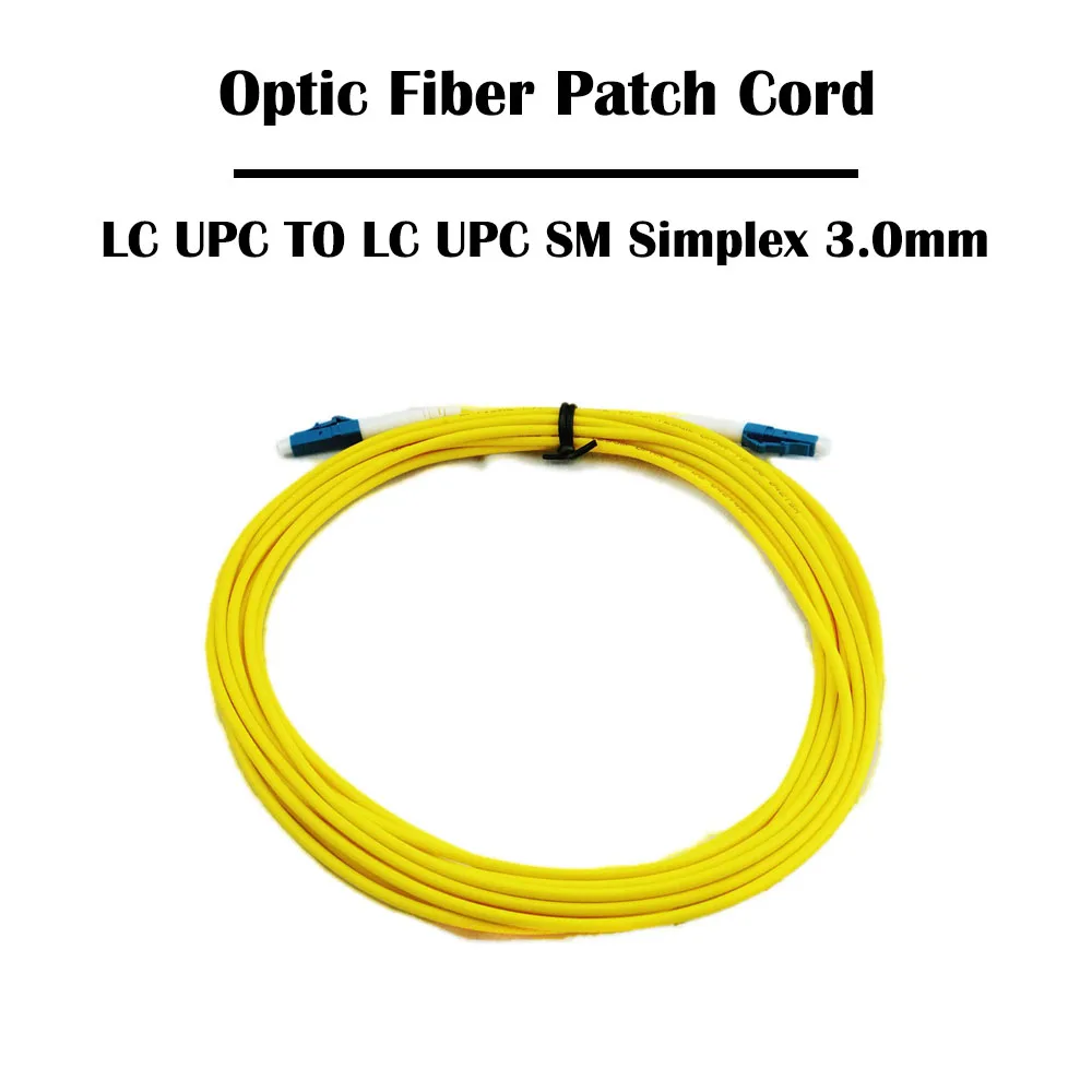 5 шт./лот 1 м/2 м/3 м/5 м/7 м/10 м/15 м/20 м LC UPC TO ST волоконно оптический соединительный шнур