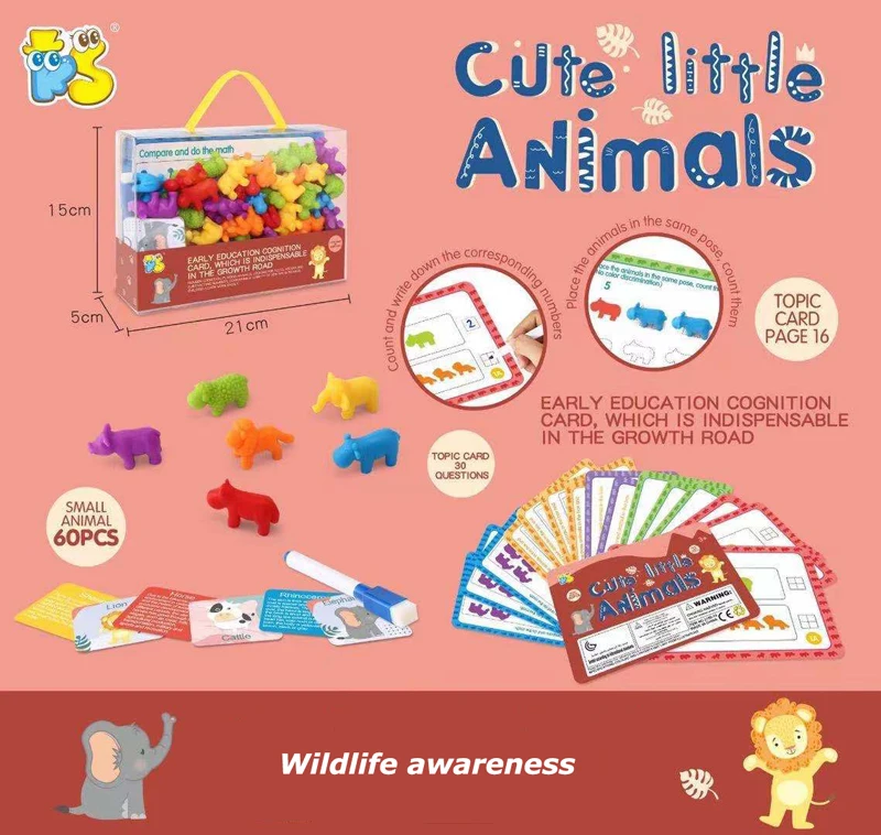 Обучающая коробка для игрушек Монтессори радужные стопки чашки с подсчетом