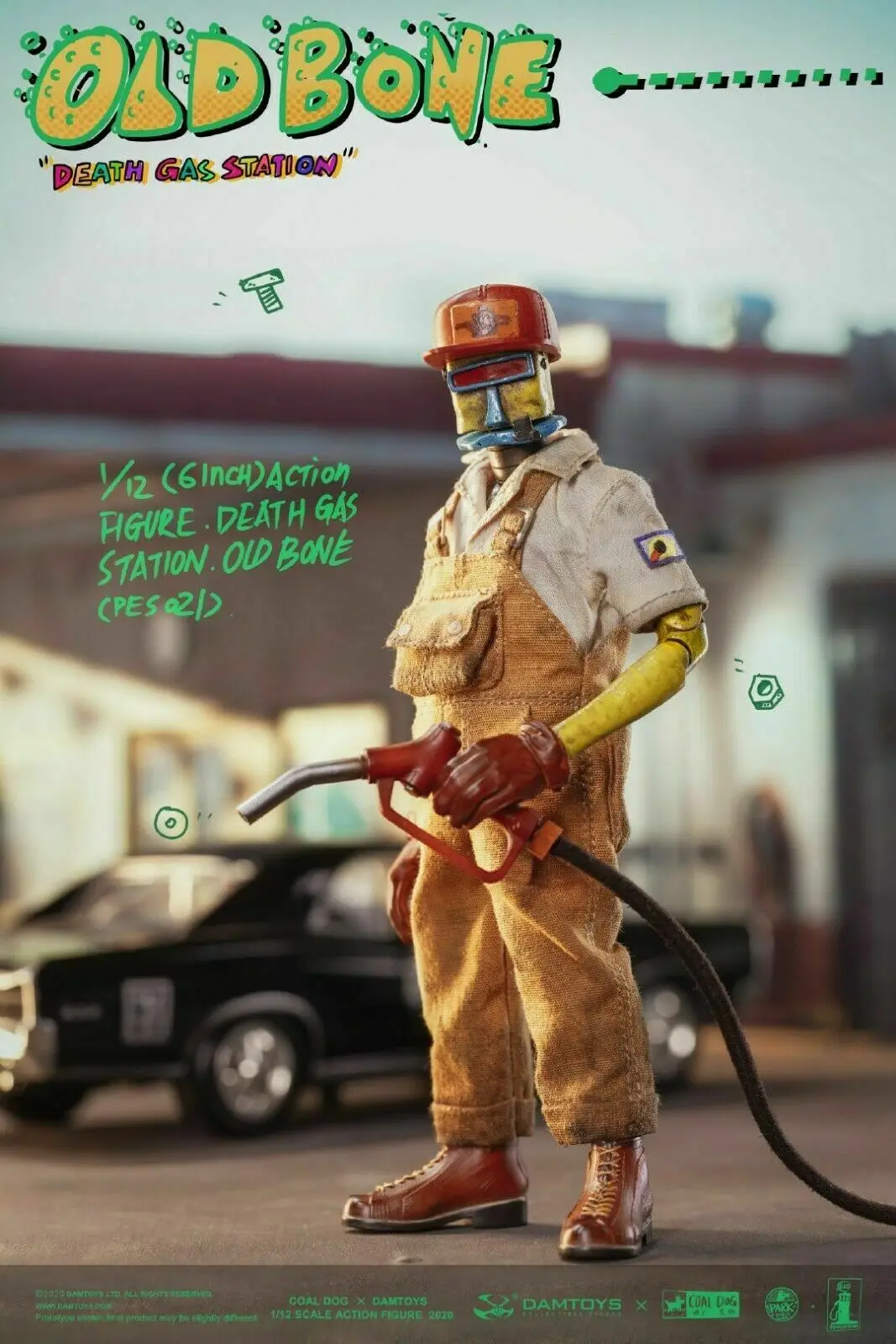 

DAMTOYS PES021 1/12 Desperate Gas Station Series Iron head Action Figure firt for fans collection