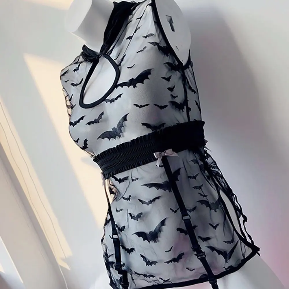 Женский комплект нижнего белья сексуальные прозрачные костюмы дьявола для