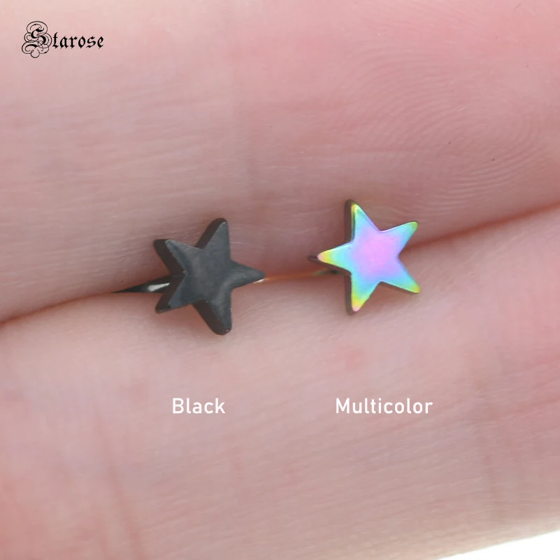 Серьги-гвоздики Starose Для Пирсинга Ушей женские ювелирные украшения для ушей со