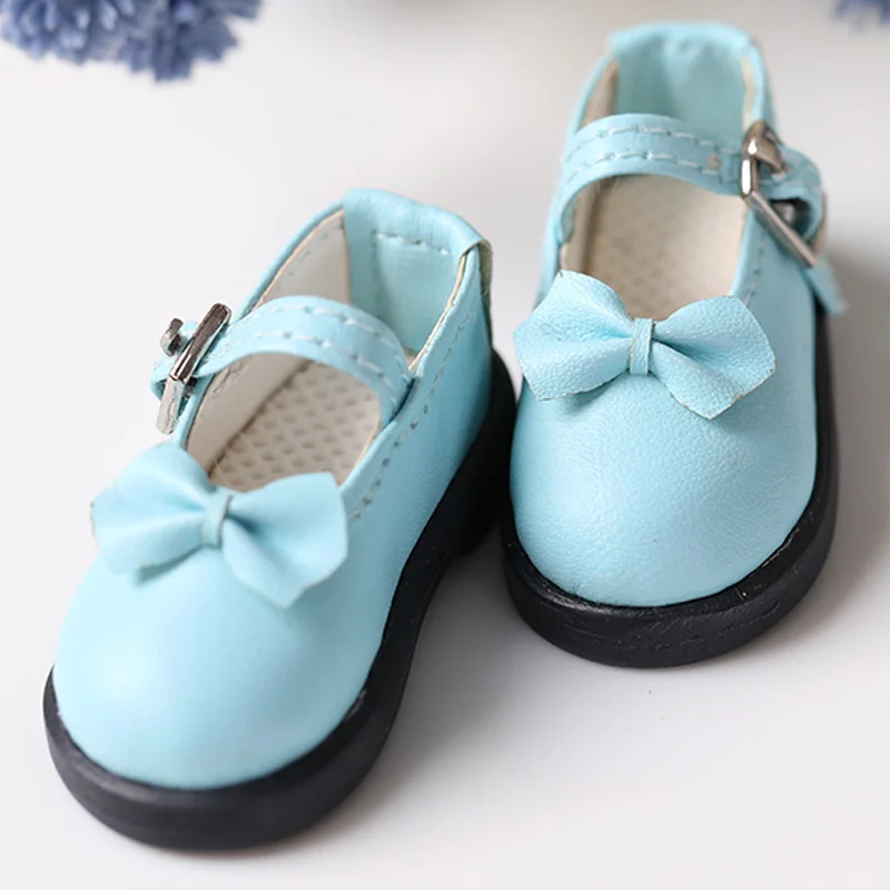 BJD Кукла SD детские туфли с бантом на плоской подошве 1/6 лет принцессы шнуровке