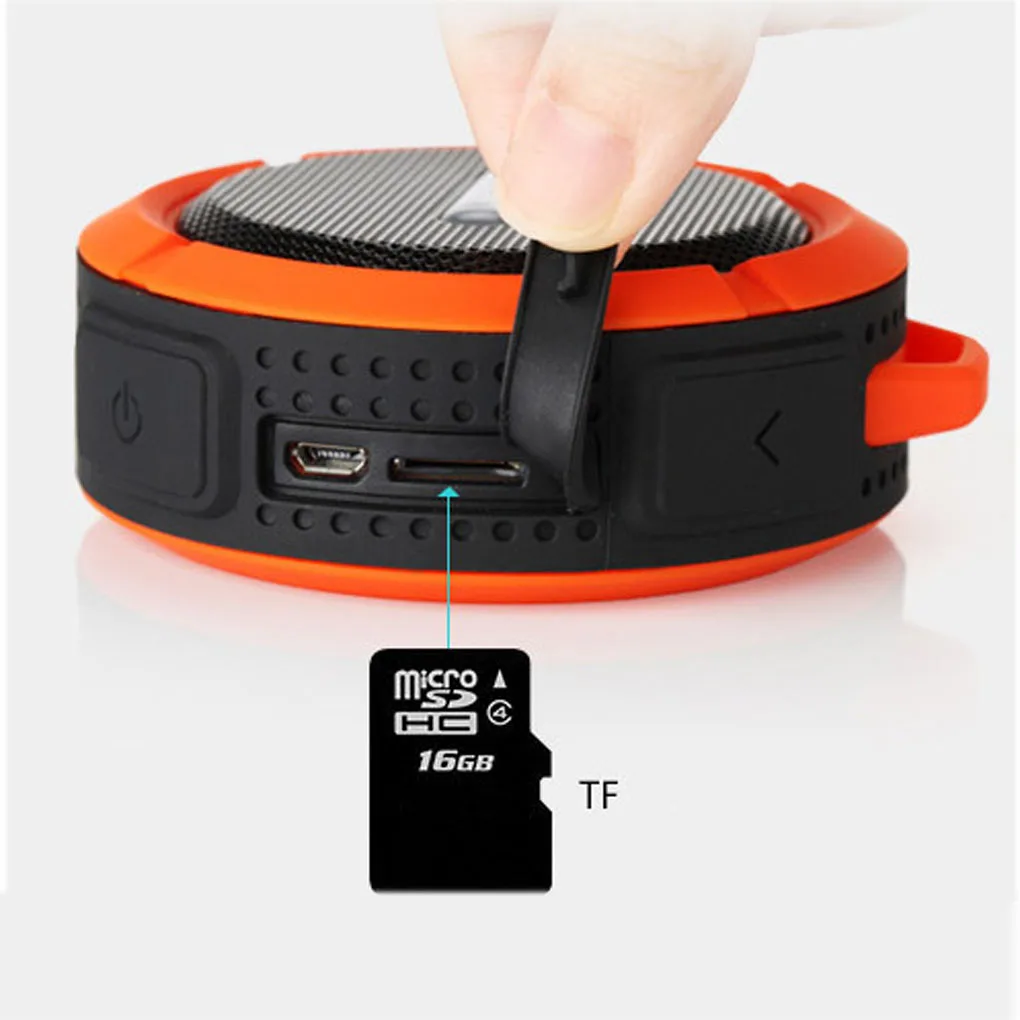 Новая портативная Bluetooth колонка уличная Беспроводная музыкальная сабвуфер