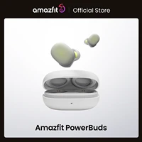 2020 ces amazfit powerbuds tws wireless earhook earphones heart rate monitor bluetooth compatible headphones for ios android