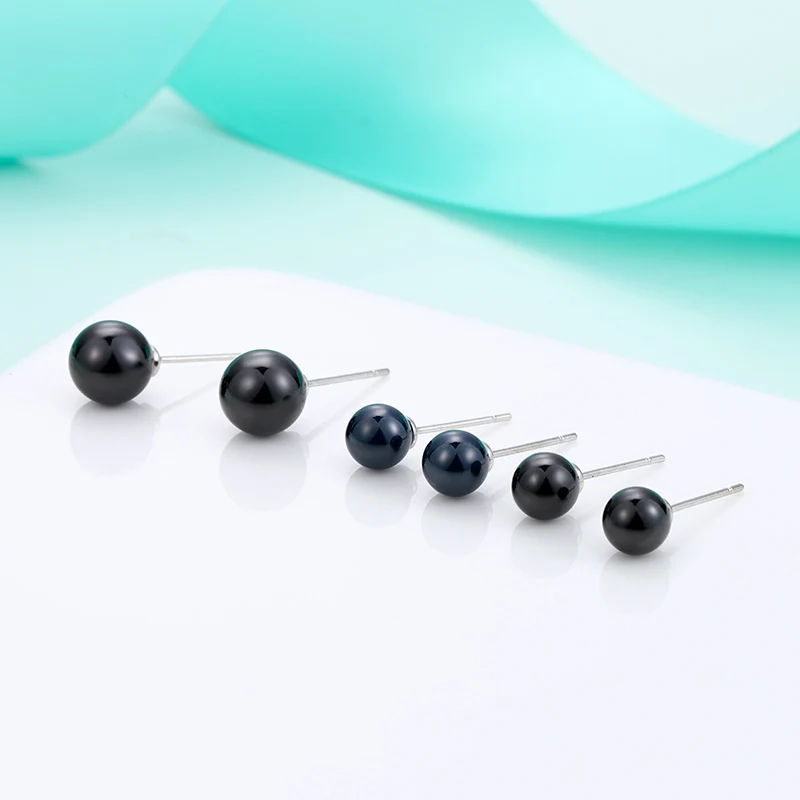 Новые Маленькие Универсальные Серьги-шарики Классического Мультитона Керамические Вставки Для Женщин Высокого Качества Изысканный Подарок.
