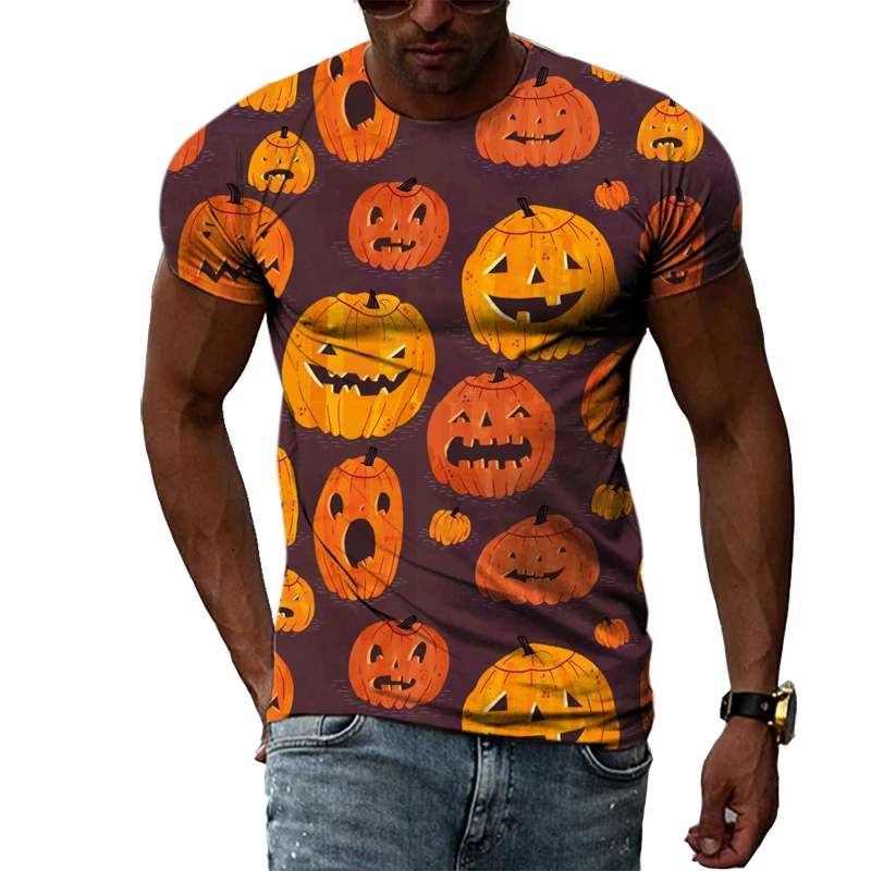 

Мужская футболка с коротким рукавом, с 3D-принтом, размеры до 6XL