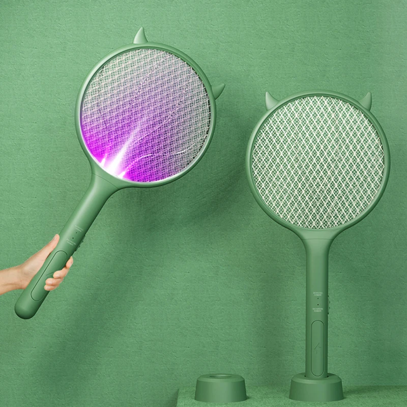 

Электрическая мухобойка DFDS889, зарядка через USB, электрическая лампа для комаров и ракетка для борьбы с насекомыми, для дома