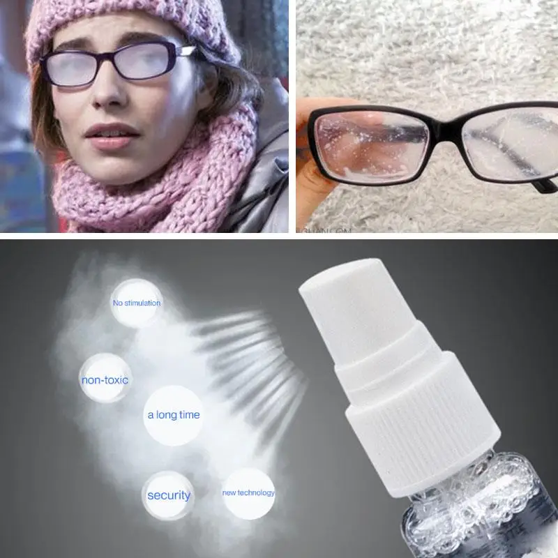

Solid State Antifogging Durable Plastic Solid-State 20ml Automobile Glass Myopia Fogging Goggles Diving