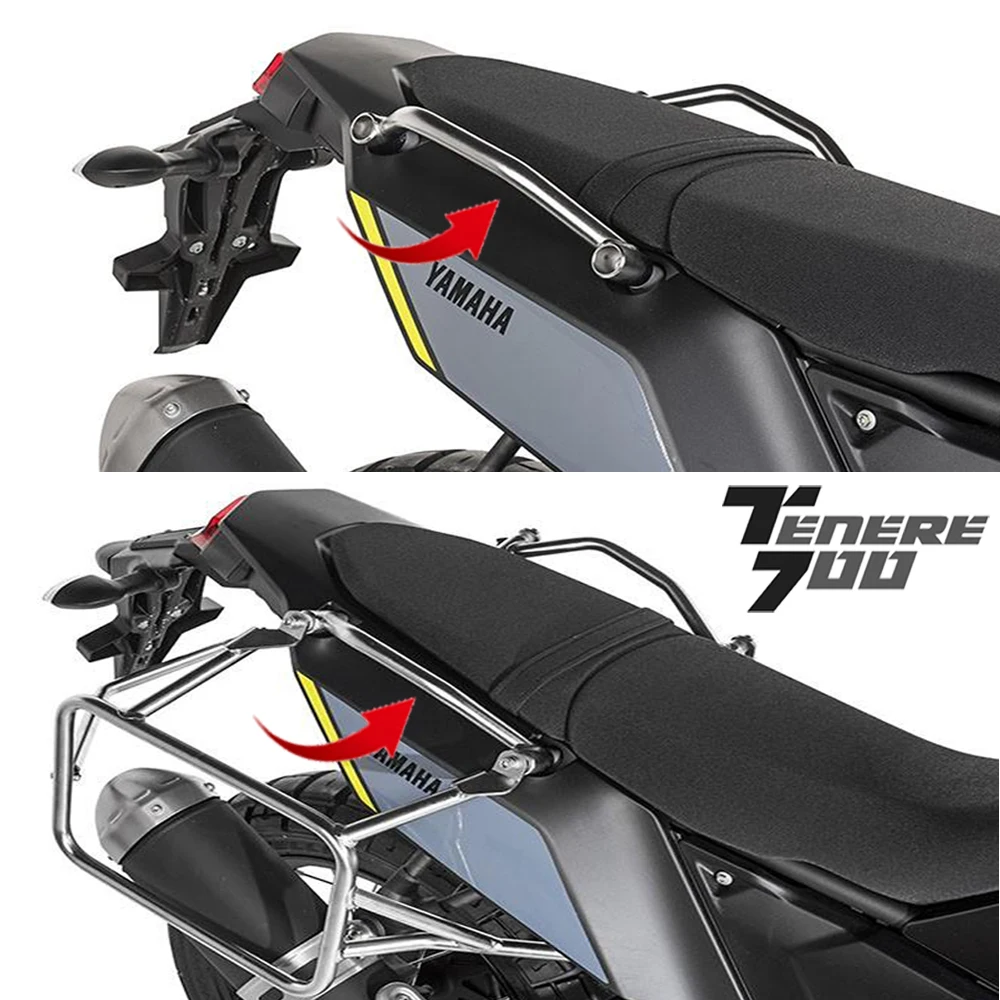 Новинка аксессуары для мотоциклов YAMAHA TENERE 700 пассажирский задний поручень с ЧПУ
