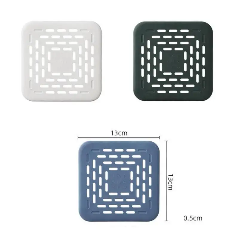 

Creative Hair Catchers Silicone Sink Drain Strainer Floor Kitchen Water Shower Filter Rubber Bathtub Bathroom Stopper D1O1
