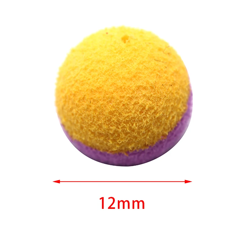 

15Pcs Carp Fishing Boilies Bait Duo Foam Pop Up Boilies Ball Imitation Bait For Carp Hair Zig Rig Feeder Fishing