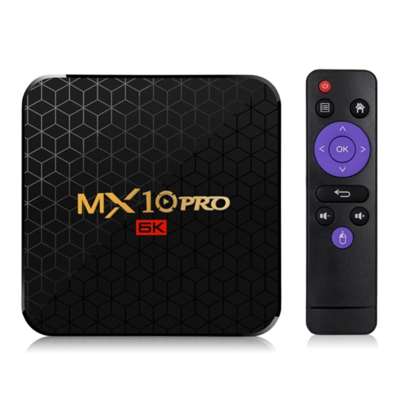

Высококачественная ТВ-приставка MX10 PRO6K, более умный, быстрый и мощный конвертер, тюнер, внешнее хранилище