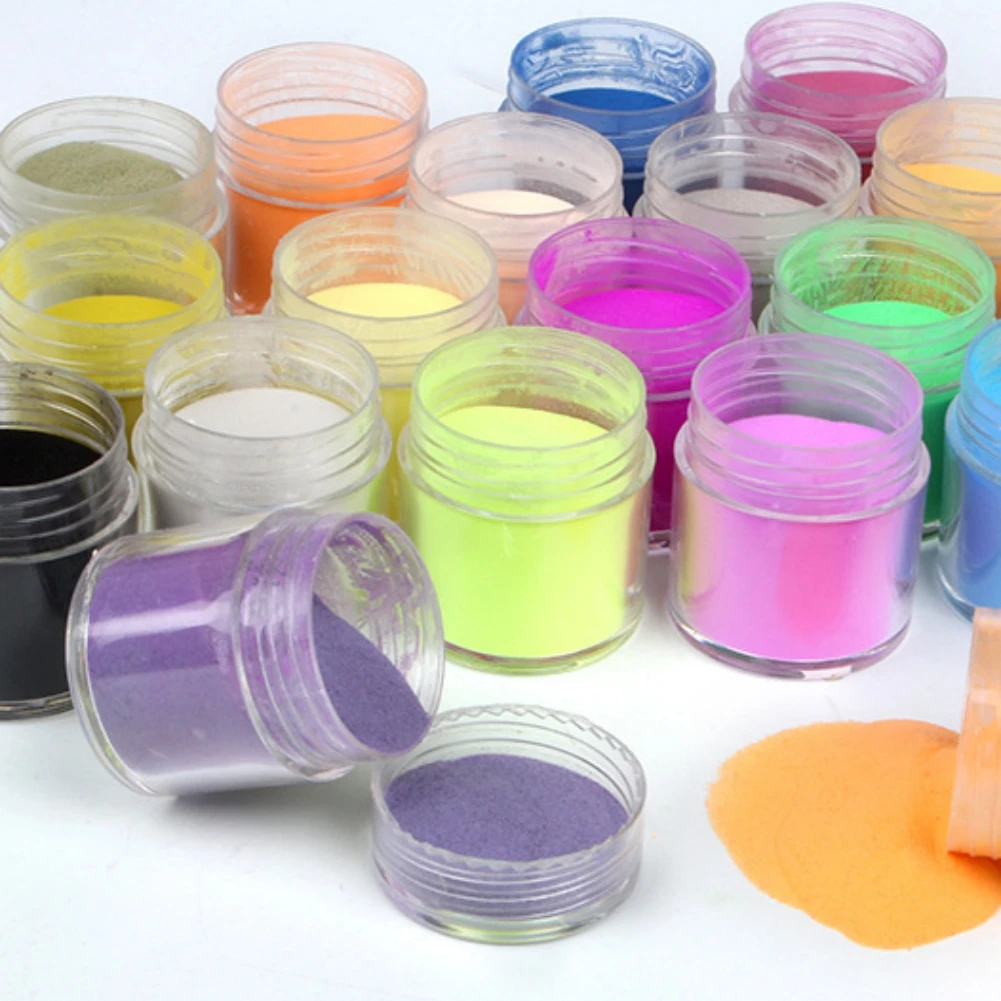 

Nail Powder Set Pigment Shiny Sequins Design Manicure Decoration Dipping Dust Nail Art Glitter 30pcs