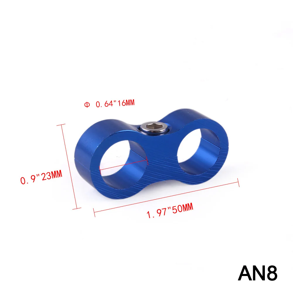 RASTP 4Pcs заготовка масло Топливный шланг для воды разделительный зажим Алюминиевый