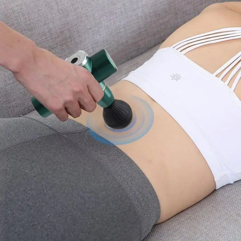 

New Fascial Gun Massage Gun Muscle Stimulator Body Massager Fascial Gun Relax Therapy Low Noise For Fintness Shaping Slimming