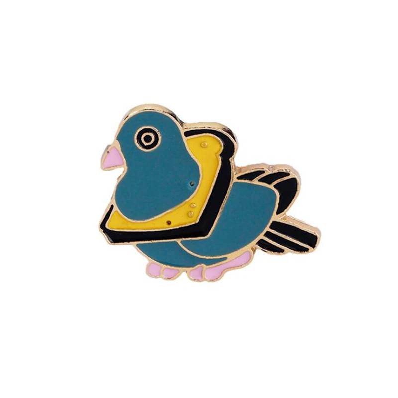 Модные Разноцветные броши в виде бабочек птиц голубей для женщин идеальные