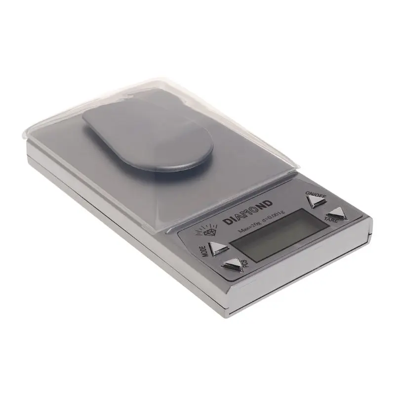 

Portable 20g * 0.001g LCD Digital Jewelry Scale Pocket Weight Gram Balance New