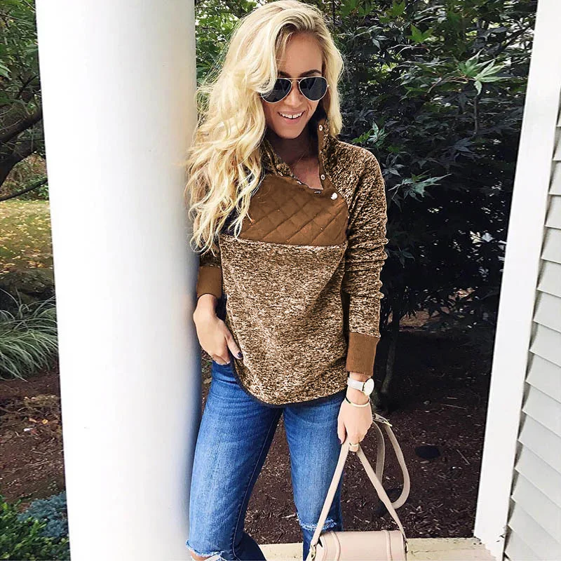 Флисовая Толстовка большого размера d Женская Осенняя водолазка в стиле пэчворк