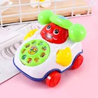 Новые Kawaii детские игрушки, пластиковые Мультяшные телефоны, Развивающие детские игрушки, подарок для новорожденных, милый телефон