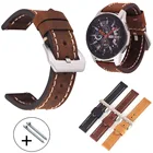 Ремешок из натуральной воловьей кожи для наручных часов, винтажный браслет для мужчин и женщин, аксессуары для часов, 20 мм 22 мм 24 мм