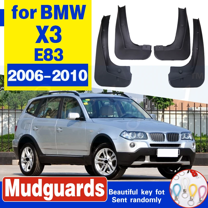

4 шт., брызговики для BMW X3 E83 2006 - 2010