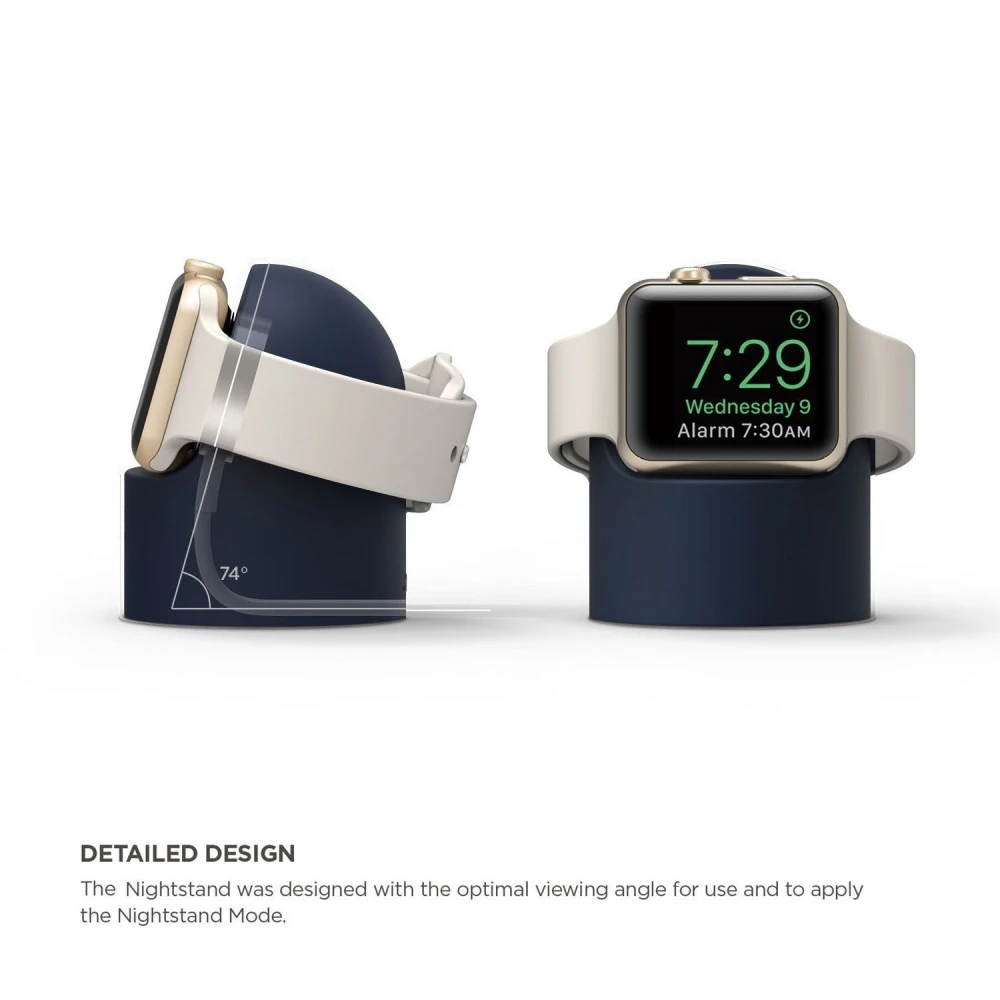 Силиконовая домашняя зарядная док-станция для apple watch серии 54321 подставка часов