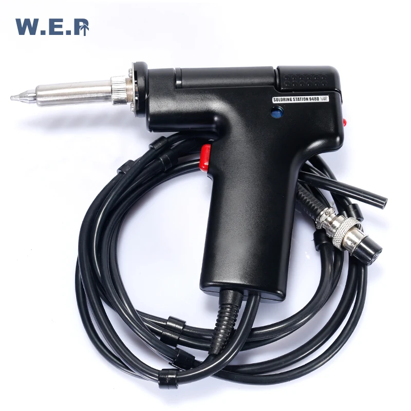 WEP 948D-II высокочастотная паяльная станция оловянный пистолет паяльник 3 в 1 Интеллектуальная паяльная станция для распайки
