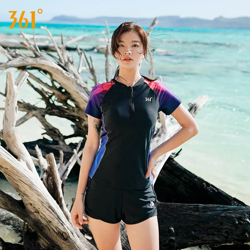 361 Bộ Đồ Bơi Nữ 2021 1 Mảnh Nhiều Màu Sắc Bơi Dành Cho Thanh Thiếu Niên Bé Gái Áo Tắm Nữ Plus Kích Thước Lướt Phù Hợp Với