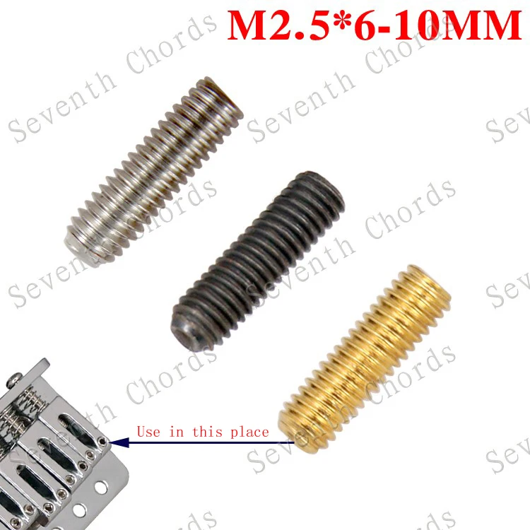 12 teilepaket tremolo brücke string sattel höhe einstellen hex schrauben hexagon schraube für e gitarre bass m2 5 6mm 10mm free gl