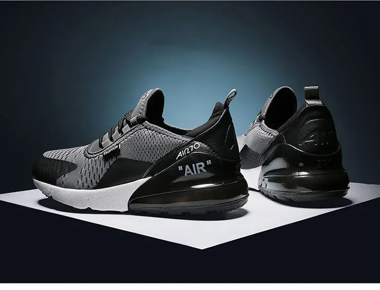 Кроссовки мужские Flyknit кроссовки Мужские дышащие 270 воздушные подушки спортивная обувь Нескользящая Мужская Спортивная обувь мужские chaussure homme